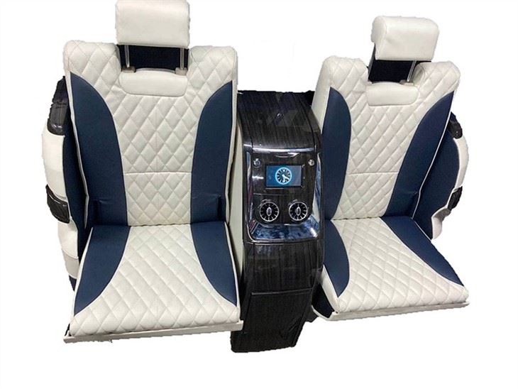 Car Electric Hidden Bar Seat - White 1