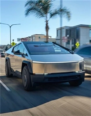 Έκθεση λεπτομερειών Tesla Cybertruck HD