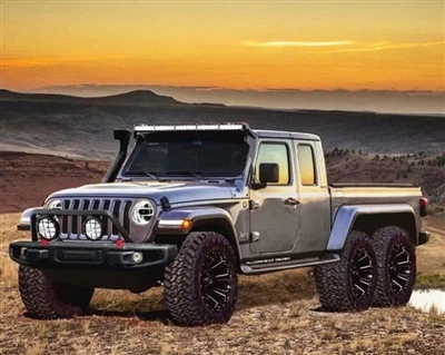 Το Jeep Gladiator 2020 μπορεί να αναβαθμιστεί σε τροποποιημένη έκδοση 6x6.